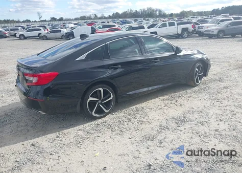 2018 Honda Accord Sport из США, поврежденный, VIN 1HGCV1F34JA161857
